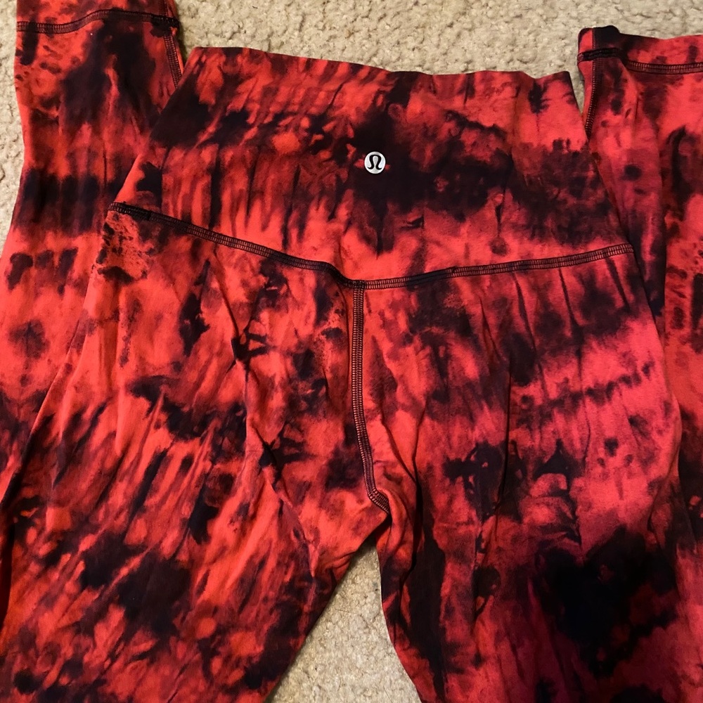 Lululemon Align pant 25” tie dye